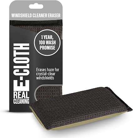 E-Cloth Car Windshield Haze Eraser Sponge, Anti Fog Sponge - 1 Pack