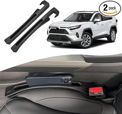 Toyota RAV4 2019-2026 Seat Gap Filler, Car Seat Gap Filler Organizer Stop Things from Dropping Customized Interior Acces