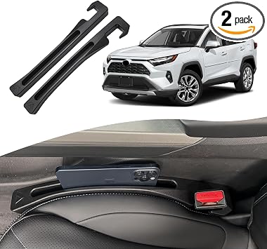 Toyota RAV4 2019-2026 Seat Gap Filler, Car Seat Gap Filler Organizer Stop Things from Dropping Customized Interior Acces