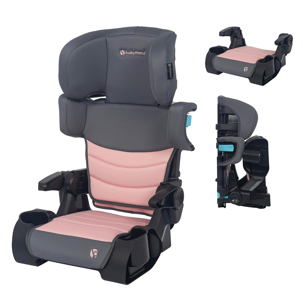 Tova Slim 2-in-1 Booster Seat, Dash Pink
