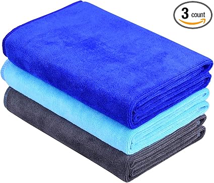 HOPESHINE Gyms Towels for Men & Women Microfiber Exercise Fitness Home Absorbent Sweat Yoga Towels Sports Towels Soft Fa