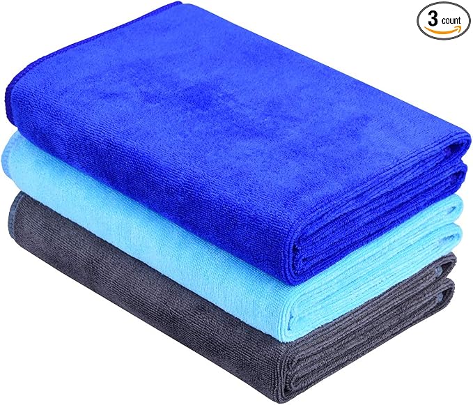 HOPESHINE Gyms Towels for Men & Women Microfiber Exercise Fitness Home Absorbent Sweat Yoga Towels Sports Towels Soft Fa