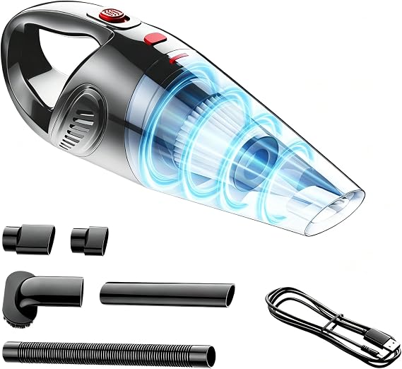 Hand Held Vacuum Cleaner Portable - Mini Handheld Vacuum Lightweight - Cleanova