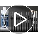 Miniature Paint Brushes Drybrush, 15 PCS Detail Paint Brush Set