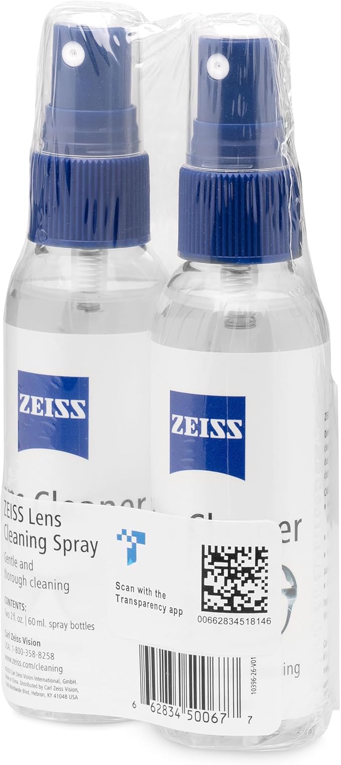 ZEISS 2x 2oz Lens Cleaning Spray with Microfiber Cloth