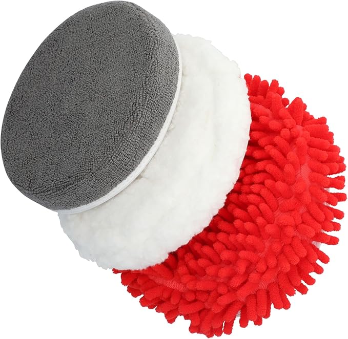 CRAFTSMAN Power Scrubber Microfiber Brush Set for V20 Cordless 2-in-1 Power Scrubber (CMCPSMFB)