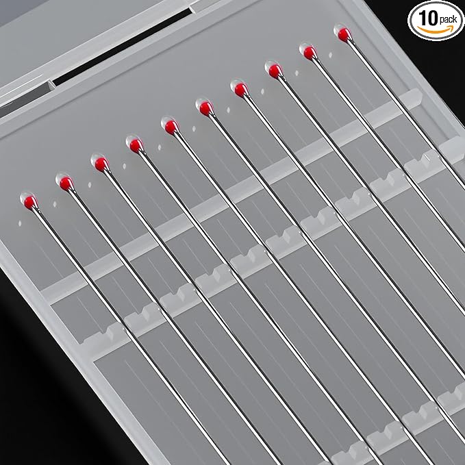 Tiny 2.5MM Cleaning Swabs – Effortlessly Clean Camera Sensors, Electronics & PCBs – ESD-Safe, No Residue, No Scratches (Red-10Packs, Electrostatic adsorption)