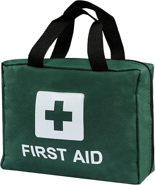 First Aid Kit Reflective Cross Empty Travel Rescue Pouch Medicine Bag Emergency kit Suitable for Car Home Office Kitchen