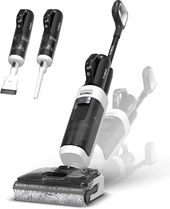 Tineco Wet Dry Vacuum Cleaners, Floor One Switch i5 Stretch Breeze 2-in-1 Cordless Vacuum for Multi-Surface, 20KPa Powerful Floor Cleaner Mop with Long Runtime - Cleanova