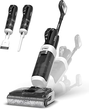 Tineco Wet Dry Vacuum Cleaners, Floor One Switch i5 Stretch Breeze 2-in-1 Cordless Vacuum for Multi-Surface, 20KPa Powerful Floor Cleaner Mop with Long Runtime - Cleanova