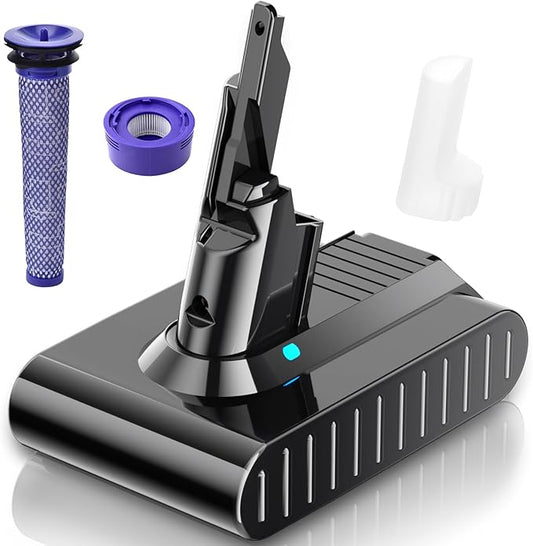 Premium V7 Trigger Battrey Replacement for Dyson V7 Battery 21.6V Compatible with SV11 V7 Animal/Trigger/Absolute/Motorhead/Fluffy/Car+Boat Handheld Cordless Vacuum Cleaner (Not Fit V6, V8)
