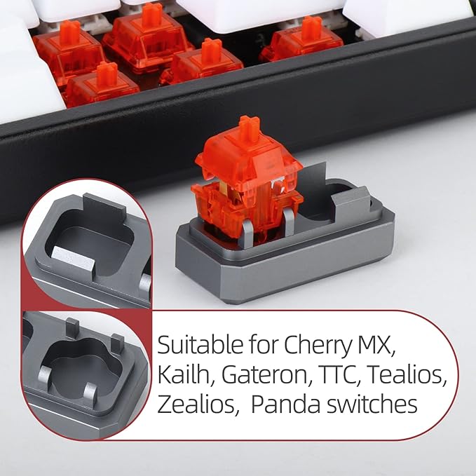 RUNJRX Switch Lube Kit GPL 205G0 0.53oz/15g, Switch Opener for MX Cherry Akko Panda Kailh Switch,Lube Brush for Keyboard Switches