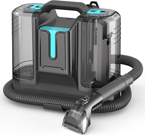 Carpet Cleaner Machine Upholstery - 450W Shampooer Couch Cleaning Portable Vacuum Rug Sofa Car Seat Fabric Mattress Pet 