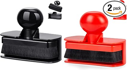 BABYSHEEP Car Tire Shine Applicator,Large Tire Shine Brush - Automotive Tire Dressing Applicator Brush with Storage Stan