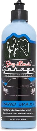 Jay Leno's Garage Carnauba Car Wax – Liquid Carnauba Polish for Cars, Auto Wax for Deep Shine and Protection, Profession