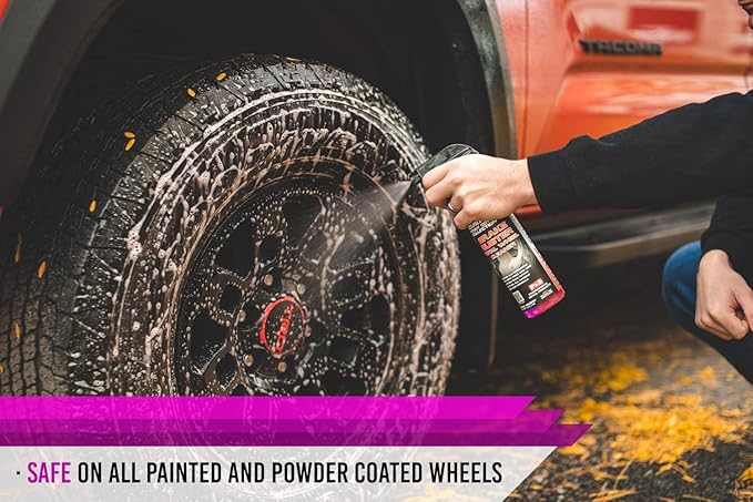 P & S PROFESSIONAL DETAIL PRODUCTS - Brake Buster Wheel and Tire Cleaner - Non-Acid Formula Safe For All Wheel Types, Removes Brake Dust, Oil, Dirt, Light Corrosion - 1 Gallon