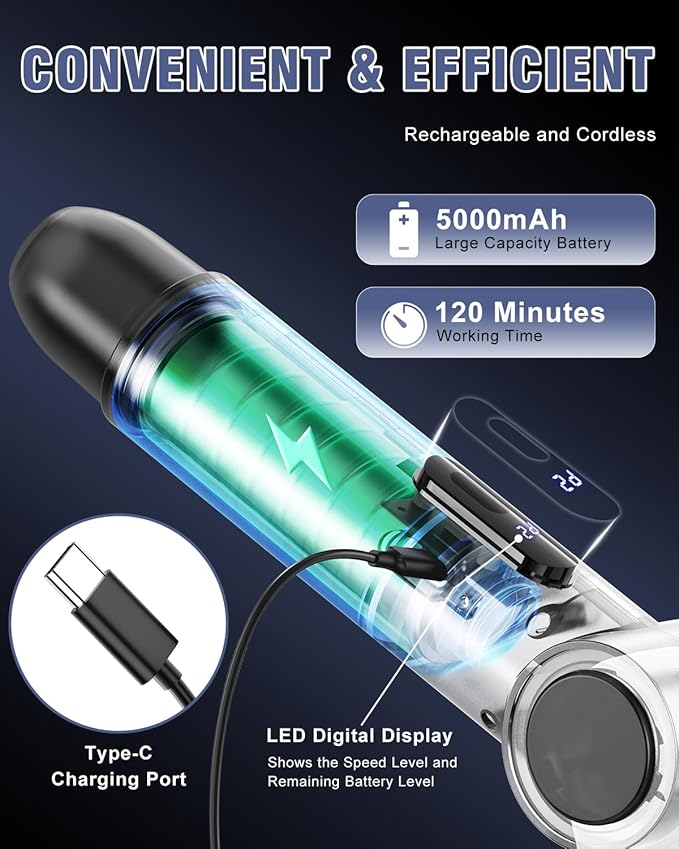 Electric Spin Scrubber, [IPX8 Waterproof ] [50KG Torque] Shower Scrubber with 9 Brush Heads, 2 Speed Mode, 4 Adjustable Angles, Electric Brush for Cleaning for Bathroom Floor Tile