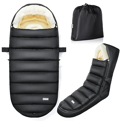 Stroller Footmuff, Universal, Weather-Proof Baby Bunting Bag, Warm Blanket