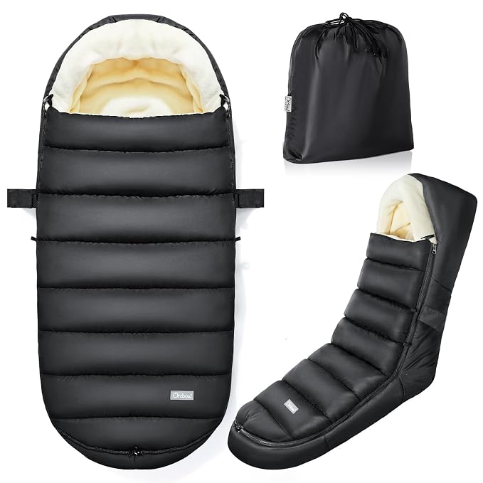 Stroller Footmuff, Universal, Weather-Proof Baby Bunting Bag, Warm Blanket
