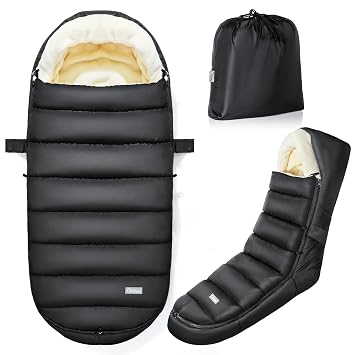 Stroller Footmuff, Universal, Weather-Proof Baby Bunting Bag, Warm Blanket