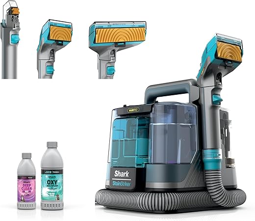 Shark StainStriker HairPro Portable Stain Cleaner, 3 Tools, PX253BRN - Cleanova