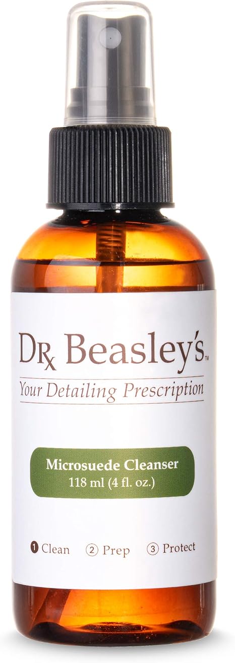 Dr. Beasley's - I14D04 Microsuede Cleanser - 4 oz., Removes Stains, Works on Ultrasuede or Faux Suede