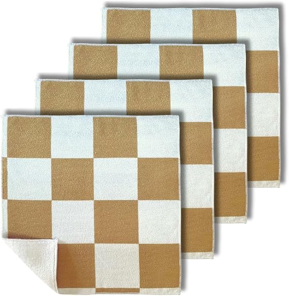 Microfiber Cleaning Cloths 13x13 – Lint-Free, Streak-Free Reusable Towels for Kitchen, Glass, Bathroom & Car | Cloak & S