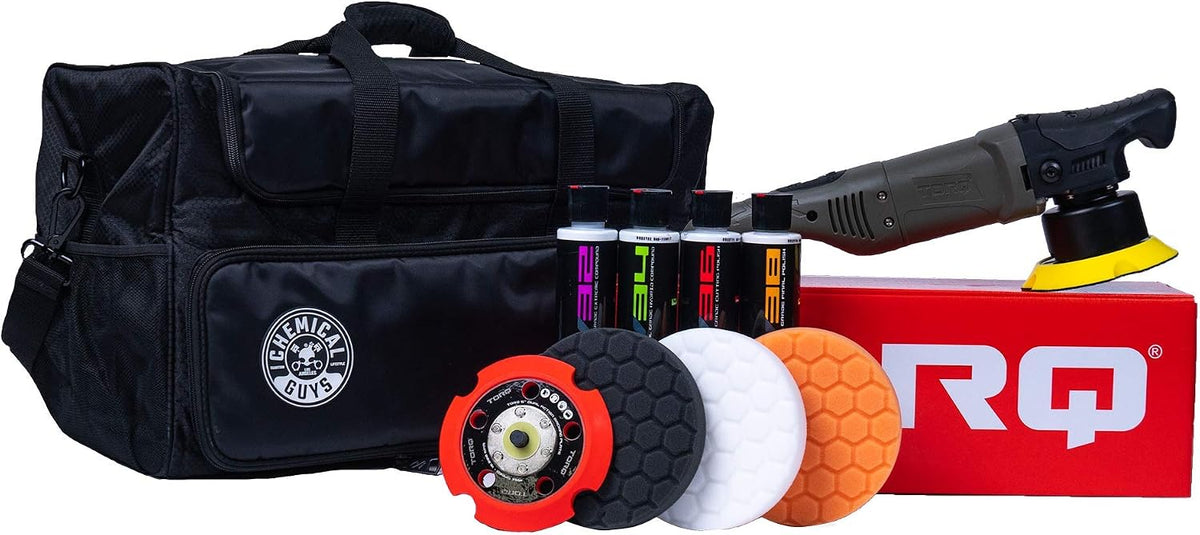 TORQ 10FX Polisher Kit with Arsenal Range Bag, 10-Piece Set