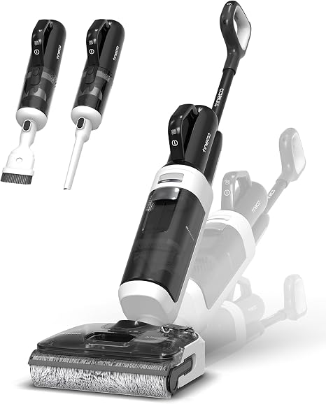 Tineco Floor One Switch S6 Stretch Breeze Wet Dry Vacuum Cleaners, Floor Cleaner Mop 2-in-1 Cordless Vacuum for Multi-Su