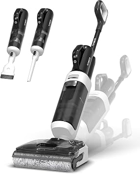 Tineco Floor One Switch S6 Stretch Breeze Wet Dry Vacuum Cleaners, Floor Cleaner Mop 2-in-1 Cordless Vacuum for Multi-Su