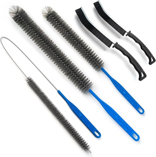 Dryer Vent Cleaner Kit, Flexible Lint Brush for Dryer Vent Cleaning, Dryer Fire Prevention Cleaner Safe & Effective Dryer Lint Removal Tool