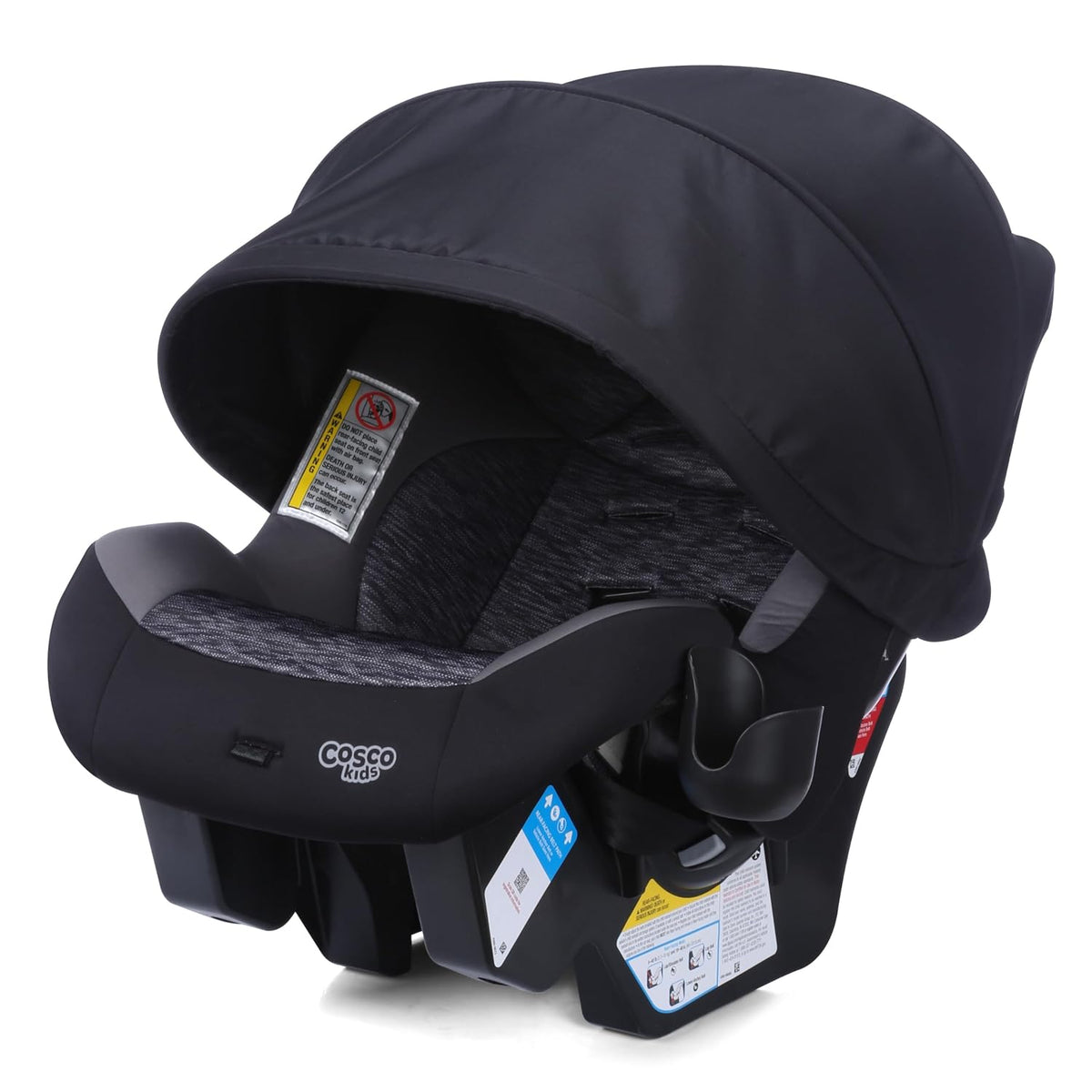 Kids ShadeVenture 2-in-1 Convertible Car Seat, Black Mondo
