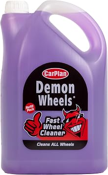 CarPlan Demon Wheels 169 fl Oz (5L) Refill Pack - Fast Wheel Cleaner