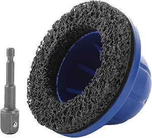 Wheel Hub Resurfacing Kit, 6 Inch Wheel Hub Polisher and Resurfacing Automotive Tool with Drill Adapter, Wheel Hub, Rim 