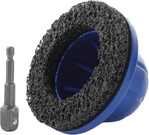 Wheel Hub Resurfacing Kit, 6 Inch Wheel Hub Polisher and Resurfacing Automotive Tool with Drill Adapter, Wheel Hub, Rim 
