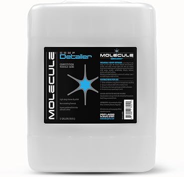 Molecule Competition Detailer | Instant Car Shine Spray for Detailing Kits | Cleans & Polishes Auto Surfaces | Resists D