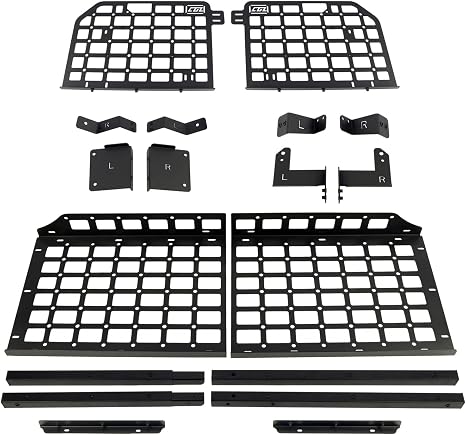 HIGH FLYING for Ford Bronco 4dr 2021 2022 2023 2024 Car Accessories Modular Storage Molle Panel Shelf Luggage Carrier Tr