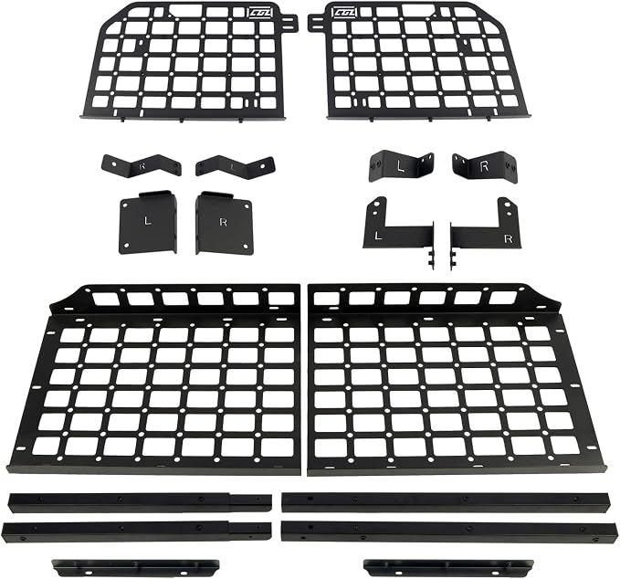 HIGH FLYING for Ford Bronco 4dr 2021 2022 2023 2024 Car Accessories Modular Storage Molle Panel Shelf Luggage Carrier Tr
