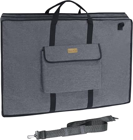 MeetYr Life Premium Art Portfolio Bag - Padded Triple Protection, Waterproof Protection with Shoulder Strap Durable and 
