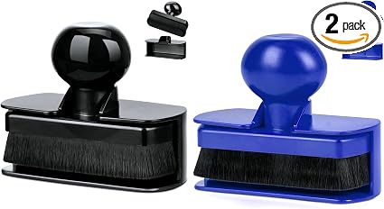 Large Car Tire Shine Applicator, Vegan Tire Shine Brush - Automotive Tire Dressing Applicator Brush with Storage Stand f