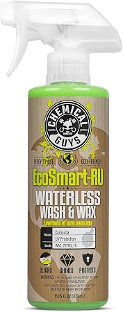 Chemical Guys EcoSmart Waterless Car Wash & Wax, Ready to Use, 16 fl oz