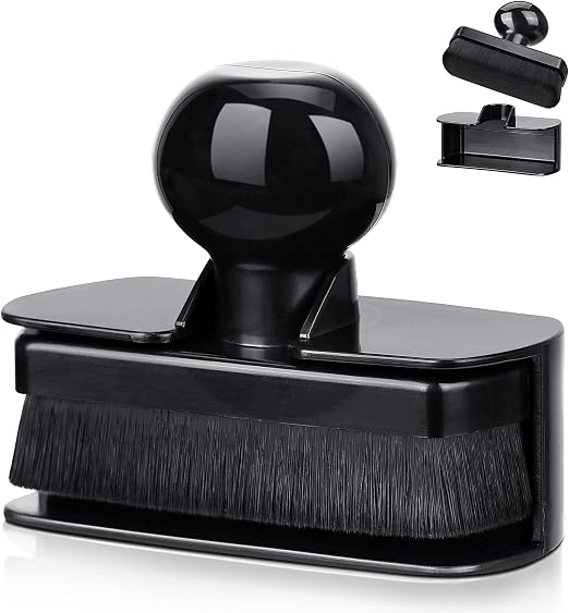 BABYSHEEP Car Tire Shine Applicator,Large Vegan Tire Shine Brush - Automotive Tire Dressing Applicator Brush with Storag