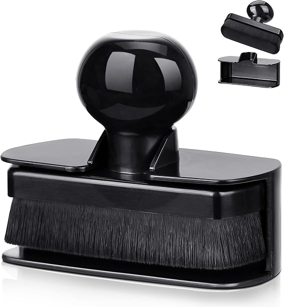 BABYSHEEP Car Tire Shine Applicator,Large Vegan Tire Shine Brush - Automotive Tire Dressing Applicator Brush with Storag
