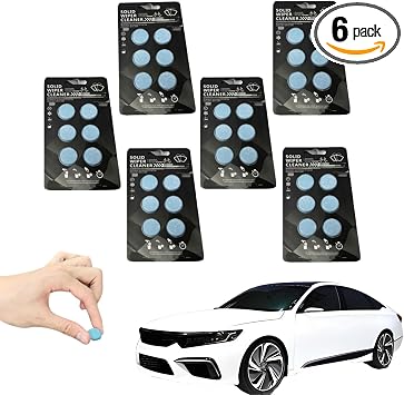 Windshield Washer Tablets, Fast Dissolving (6)