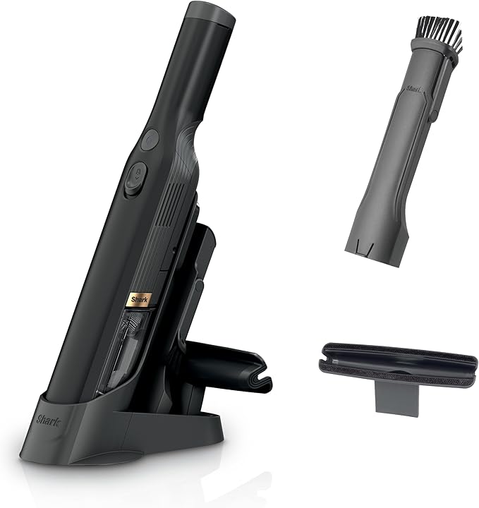 Shark WANDVAC Cordless Hand Vac, Black, WV201BK