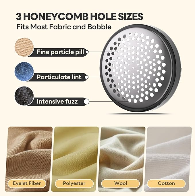 Lint Remover for Clothes Shaver Pill Remover Rechargeable Fabric Shaver 2-Speed with Brush Electric Furinture Shaver for Sweater Lint Ball Remover