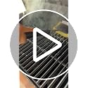 SteamWizards Grill Brush, Bristle Free Outdoor BBQ Scraper 17-Inch
