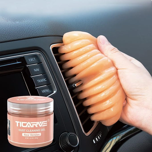 TICARVE Cleaning Gel for Car Detail Putty Car Vent Cleaner Putty Gel Detail Auto Tools Car Interior Cleaner Cleaning Mud for Car and Keyboard Cleaner Slime 2024 Upgrade