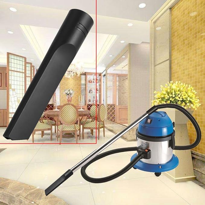 EVGATSAUTO Vacuum Crevice Tool Nozzle, Plastic Universal 35mm Home Vacuum Cleaner Accessories Flat Seam Nozzle Suction Nozzles