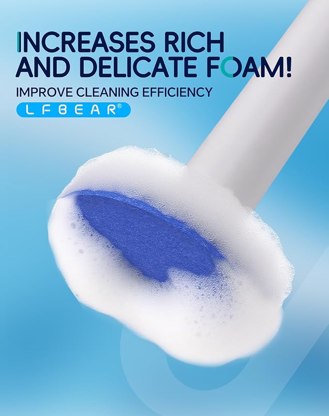 Disposable Toilet Cleaning System - Toilet Wand Kit with 36 High-Performance Refills, Wall Mounted Brush and Holder for Deep Cleaning Bathroom (Only Contains 36 Refills)
